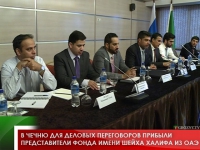 В Чечню для деловых переговоров прибыли представители Фонда имени шейха Халифа из ОАЭ