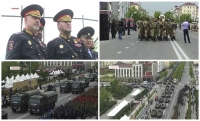 В Грозном  состоялась первая репетиция парада в честь Дня победы