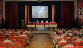 В грозненском соединении Росгвардии прошла встреча с представителями избирательной комиссии