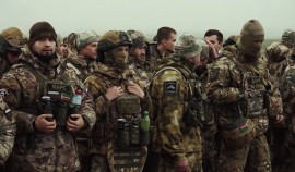 Новая группа добровольцев отправилась из аэропорта Грозного в зону проведения СВО 