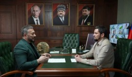 Хас-Магомед Кадыров и Ильяс Масаев обсудили развитие промышленности и энергетики| грозный, чгтрк