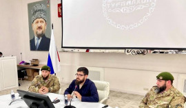 Росгвардейцы приняли участие в патриотическом проекте «Герои в кадре» в Грозном