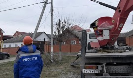 В посёлке Алды построили воздушно-кабельную линию электропередачи| грозный, чгтрк