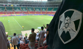 В Грозном Росгвардия обеспечила правопорядок на футбольном матче «Ахмат» - «Динамо»