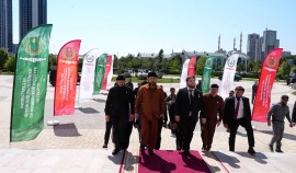 В Грозном прошло торжественное мероприятие, приуроченное ко Дню физкультурника| грозный, чгтрк