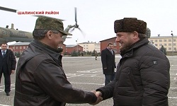 Сергей Шойгу встретился с Главой ЧР Р. Кадыровым