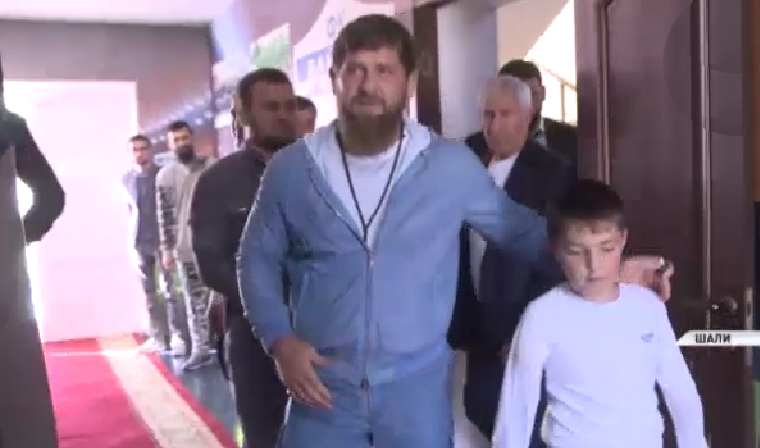 Рамзан Кадыров принял участие в открытии крупного спорткомплекса «Вайнах» в Шали 
