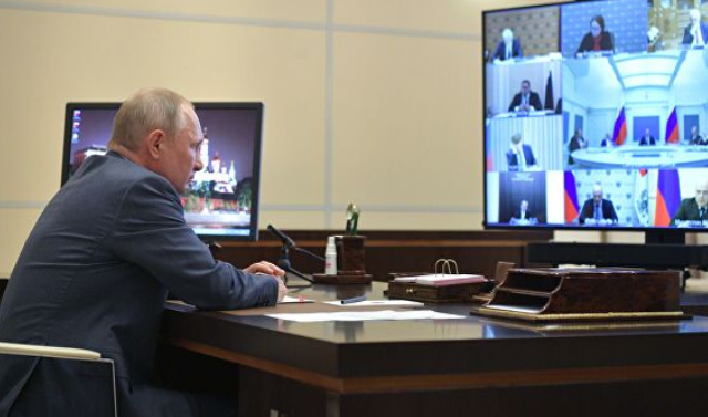 Владимир Путин 11 мая проведёт совещание по коронавирусу
