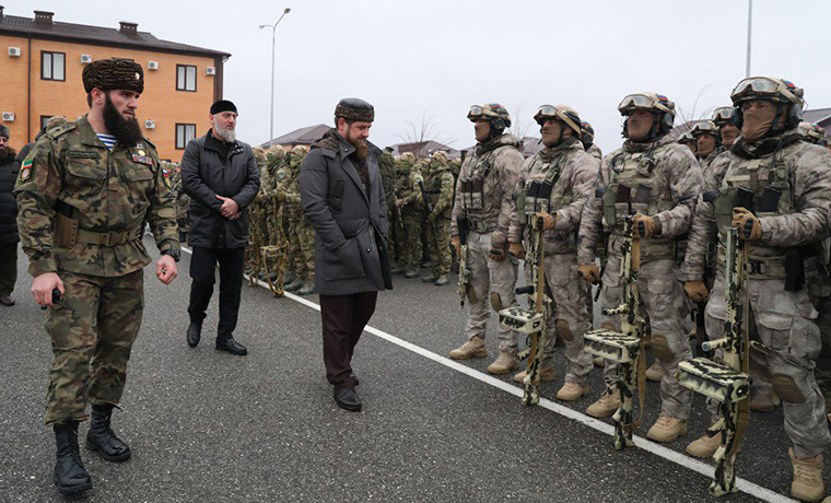 Рамзан Кадыров посетил Многопрофильный учебно-тренировочный центр СОБР &quot;Терек&quot; ФСВНГ РФ
