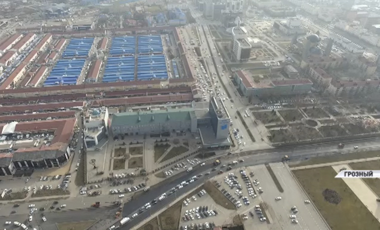Реконструкция улицы имени Назарбаева в Грозном будет завершена до новогодних праздников