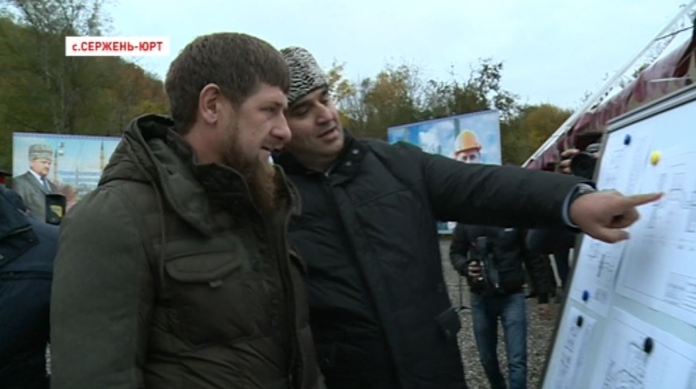 Глава Чечни принял участие в закладке капсулы под новый дом-интернат для детей с ограниченными возможностями 