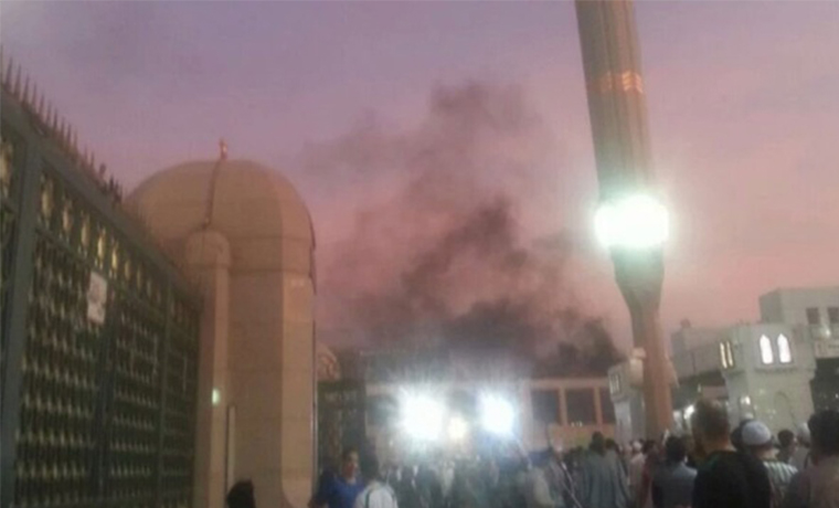 Мощный взрыв произошел в Медине близ Мечети Пророка (Аль-Масджид ан-Набави)