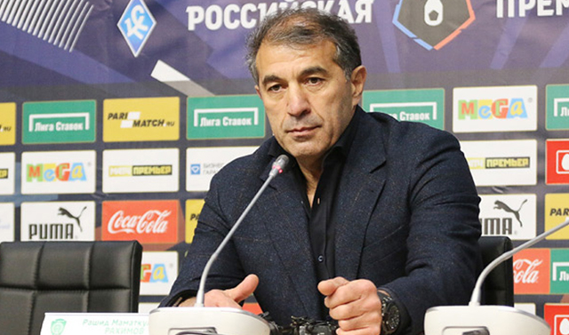 Рашид Рахимов покидает пост главного тренера футбольного клуба «Ахмат»
