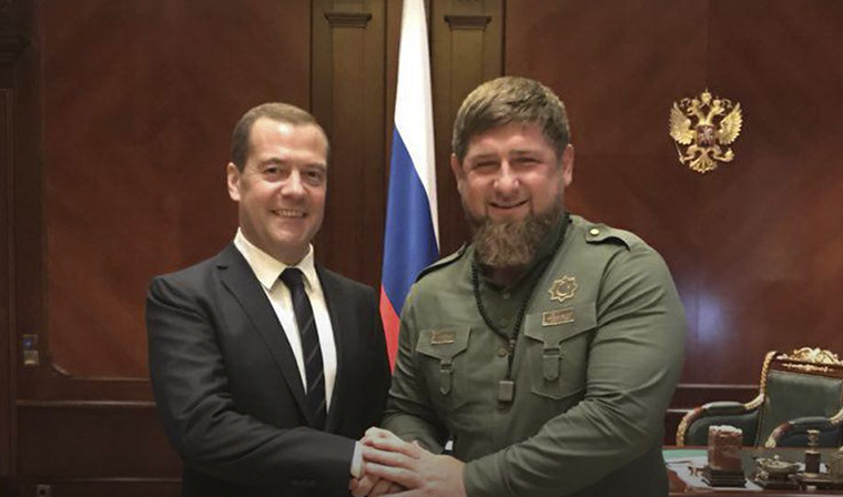 Рамзан Кадыров пригласил Дмитрия Медведева на 200-летие Грозного