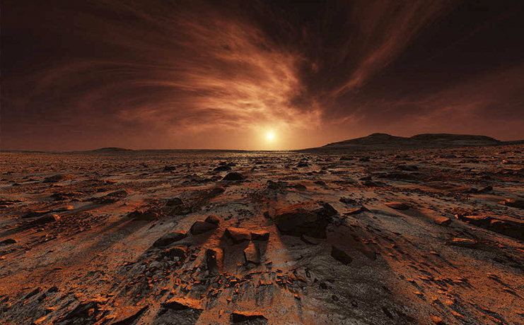 Компания SpaceX планирует начать колонизацию Марса в 2022 году