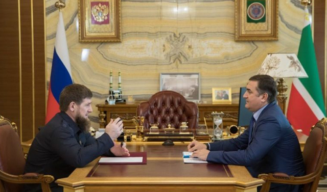 Рамзан Кадыров встретился с управляющим Отделением ПФР по ЧР