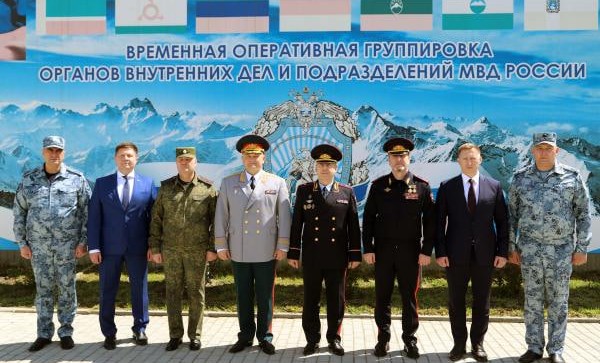 Командующий ОГВ(с) принял участие в мероприятии, посвященном 26-летию образования ВОГОиП МВД России