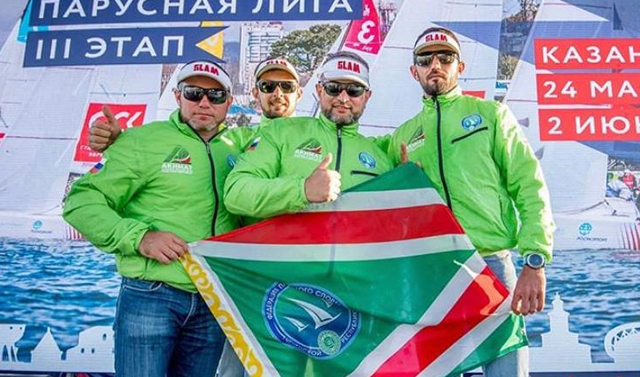Команда «Ахмат» среди лидеров международной парусной регаты «Кубок Кезеной-Ам 2019»
