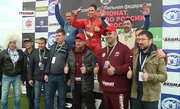 Глава Чечни побывал на Чемпионате и Первенстве России по автомобильному кроссу 
