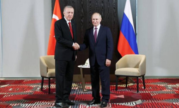 Владимир Путин встретился с Эрдоганом на саммите ШОС