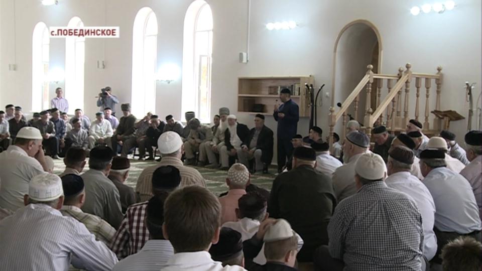 Жители села Побединское за свой счет построили мечеть 