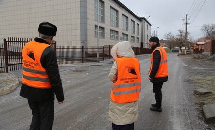 В Грозном общественники побывали на объектах нацпроекта 2023 года