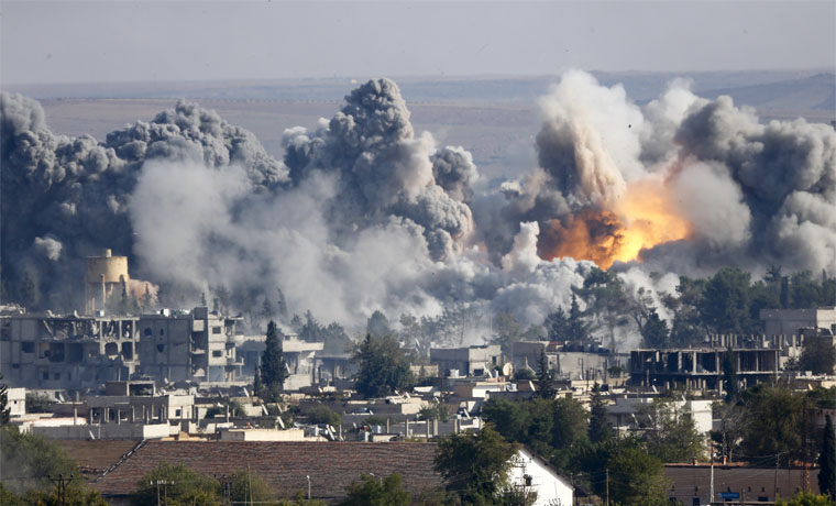 Крупный завод ИГИЛ по производству взрывчатки и боеприпасов уничтожен в Сирии