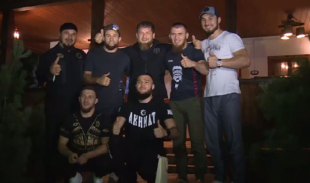 Рамзан Кадыров встретился с бойцами клуба «Ахмат»