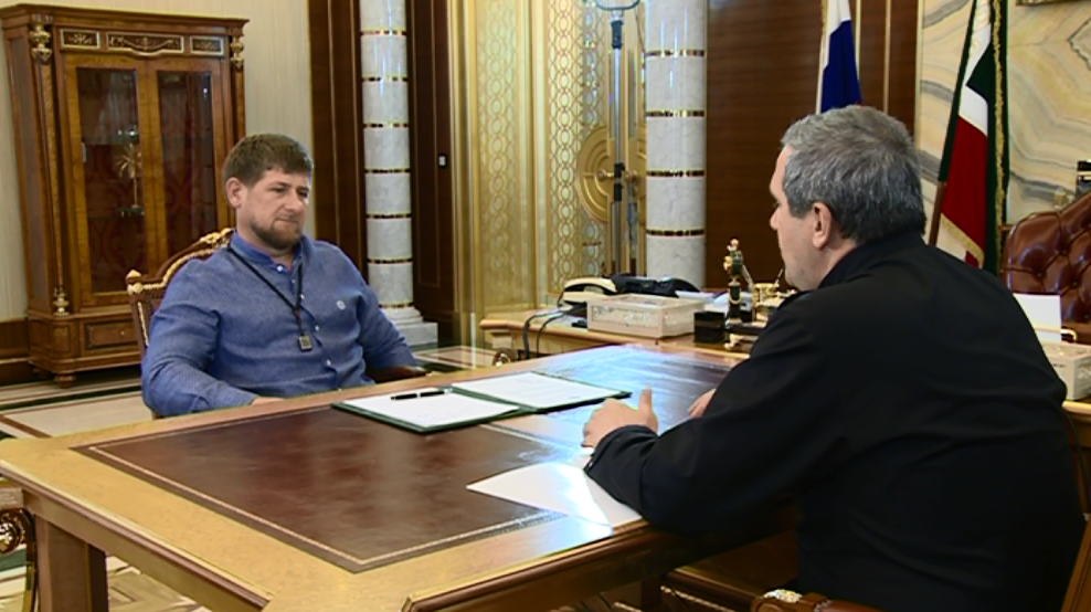 Рамзан Кадыров провел встречу с сенатором Зиядом Сабсаби
