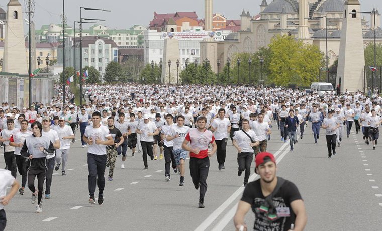 Чечня готовится к Третьему открытому беговому марафону «От сердца к сердцу»