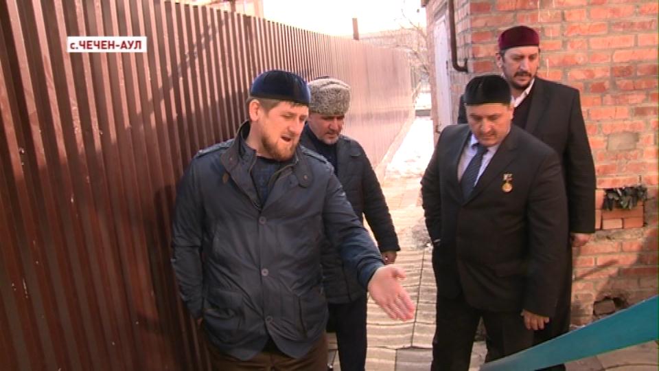 Неожиданная инспекция главы региона в Чечен-Аул