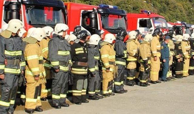 Пожарные из Чечни обеспечат безопасность Саммита «Россия-Африка»