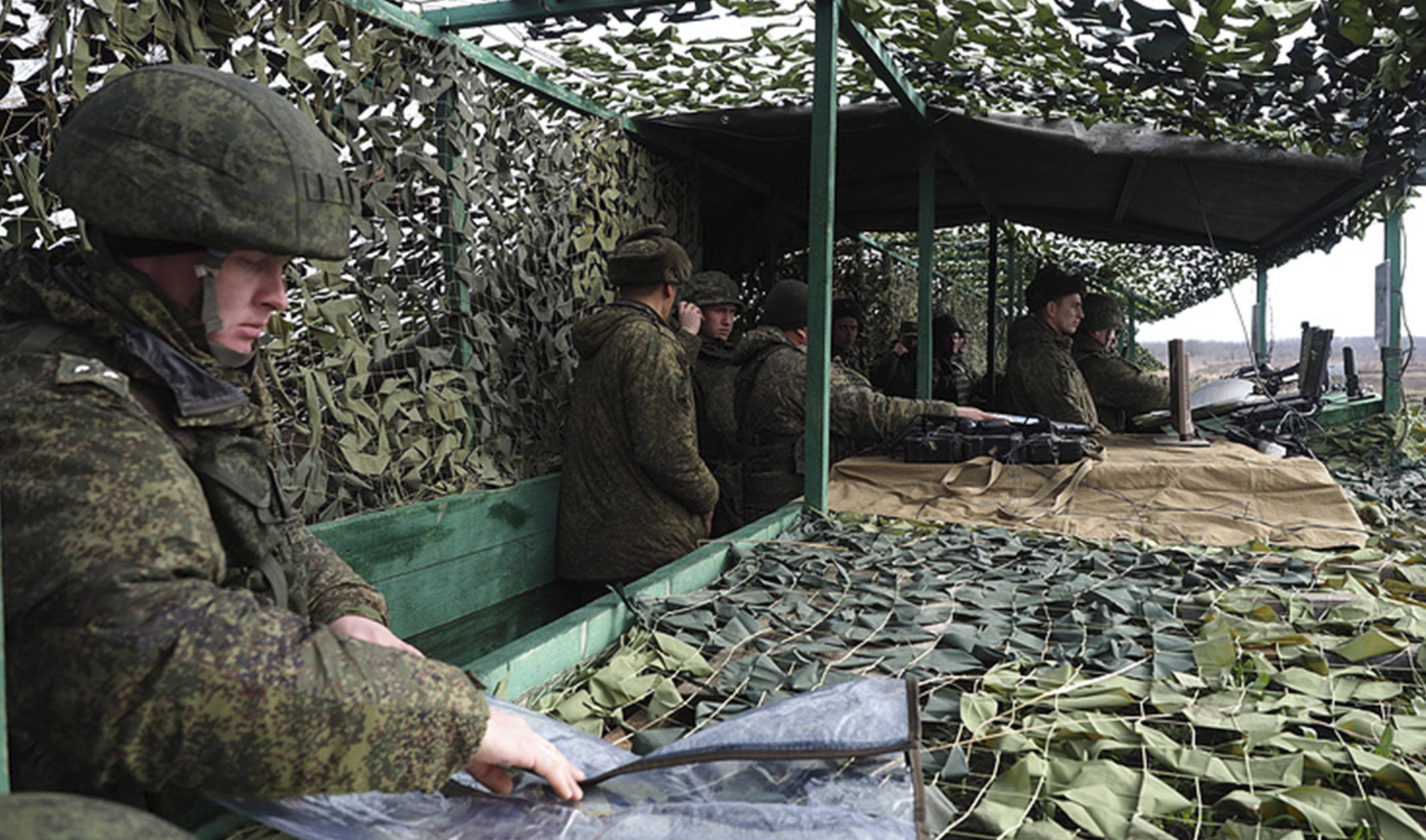 Более 1,2 тысяч военных приняли участие в учениях на Северном Кавказе