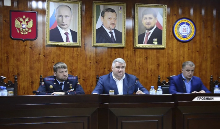 Начальник Госавтоинспекции России Михаил Черников посетил Чечню