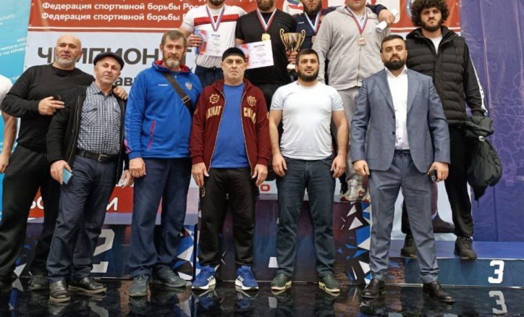 Чеченские борцы заняли призовые места на чемпионате СКФО по греко-римской борьбе