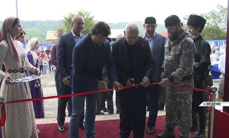 В Веденском районе Чечни открылась летняя тренировочная база по тяжелой атлетике