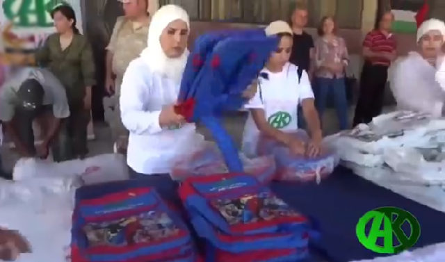 Фонд Кадырова закупил школьные принадлежности для 500 сирийских детей