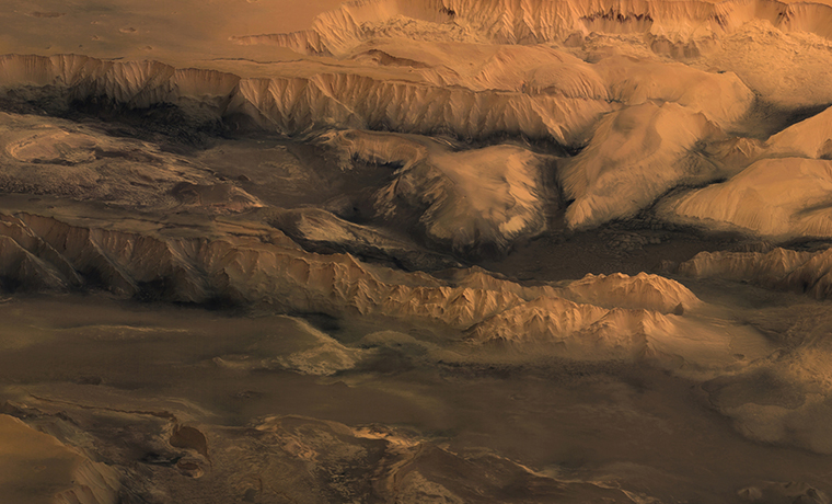 На Марсе найдено замерзшее море
