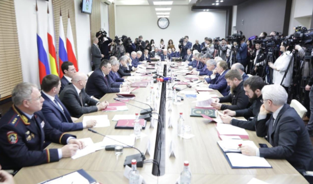 Рамзан Кадыров принял участие в совещании Секретаря Совета безопасности России 