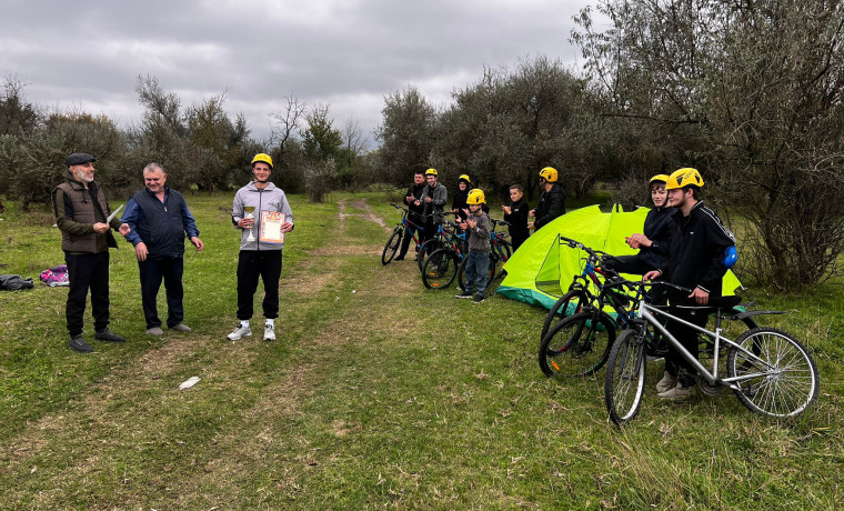 В городе Наурская состоялся муниципальный этап соревнований по велоориентированию