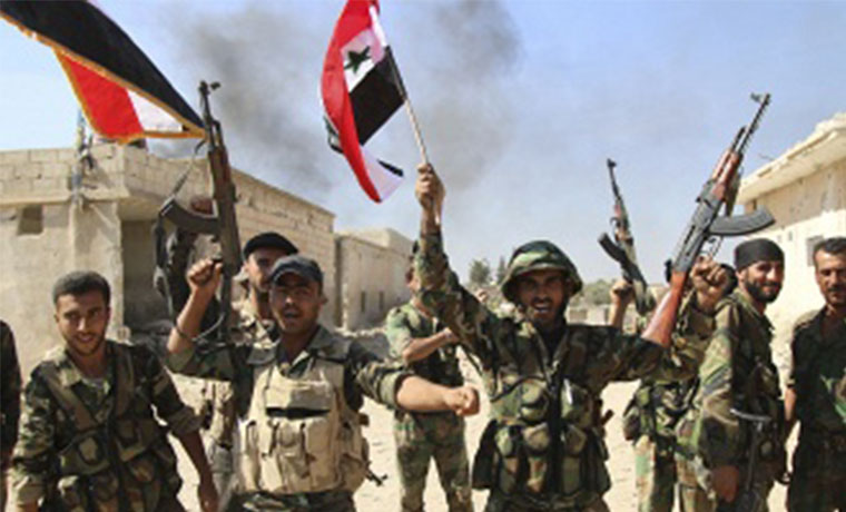 Сирийские войска освободили от террористов город Эль-Карьятейн