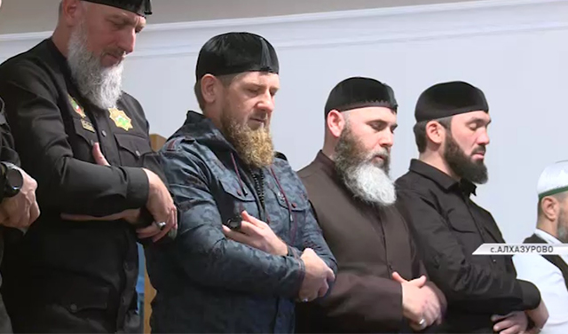 Рамзан Кадыров совершил ифтар в доме муфтия Чечни