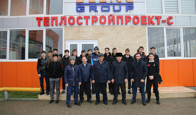 Чеченские студенты побывали на крупнейшем предприятии по теплоэнергетике