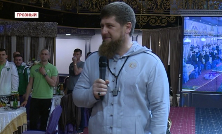 Рамзан Кадыров встретился с футболистами «Терека» 