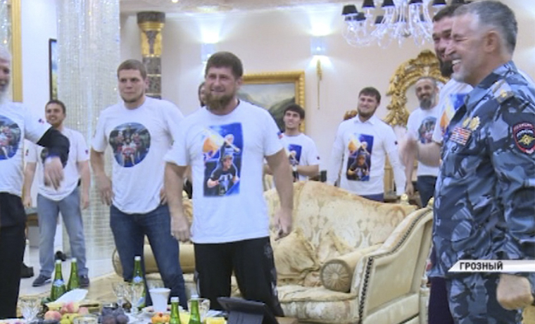 За турниром UFC в Роттердаме наблюдал Глава Чеченской Республики Рамзан Кадыров 
