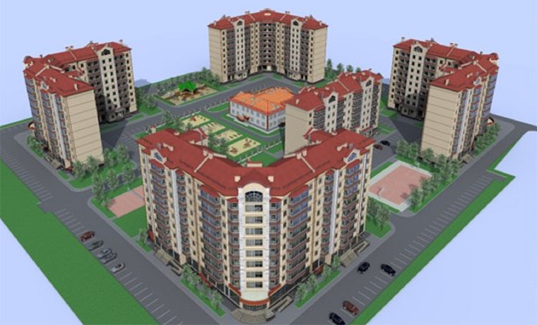 В Чечне построят 9 многоквартирных домов эконом класса