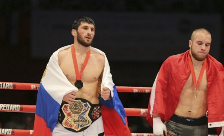 Боец  БК &quot;Ахмат&quot; Магомед Анкалаев стал двукратным Чемпионом мира по ММА