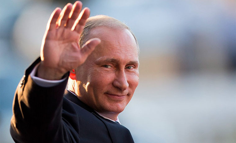 Показатель одобрения россиянами деятельности Владимира Путина составил 82%