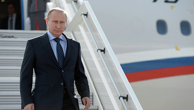 Путин прилетел в Берлин на встречу «нормандской четверки»
