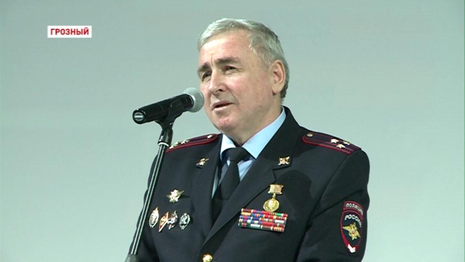 В Грозном отметили 95-летие транспортной полиции